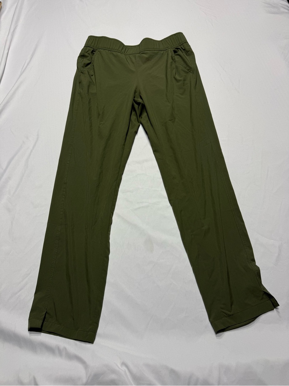 Eddie Bauer Women's Olive Cargo Pants Size S Utility Gorpcore